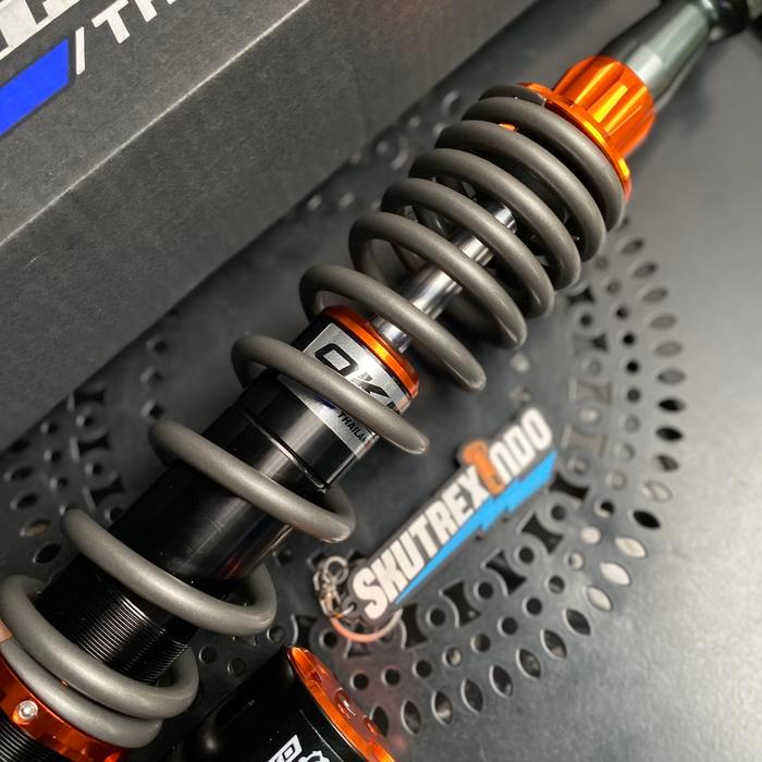 Shockbreaker OKD Rear 430mm Black Orange Vespa Sprint Primavera