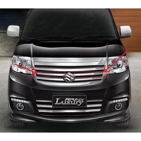LIST CHROME GRILL RADIATOR (NO4) SUZUKI APV LUXURY BEST