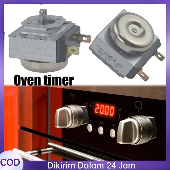 Ini Murah Timer Oven Kirin Time Switch Oven Kirin 30 / 60 Menit Untuk Microwave Listrik Electrik