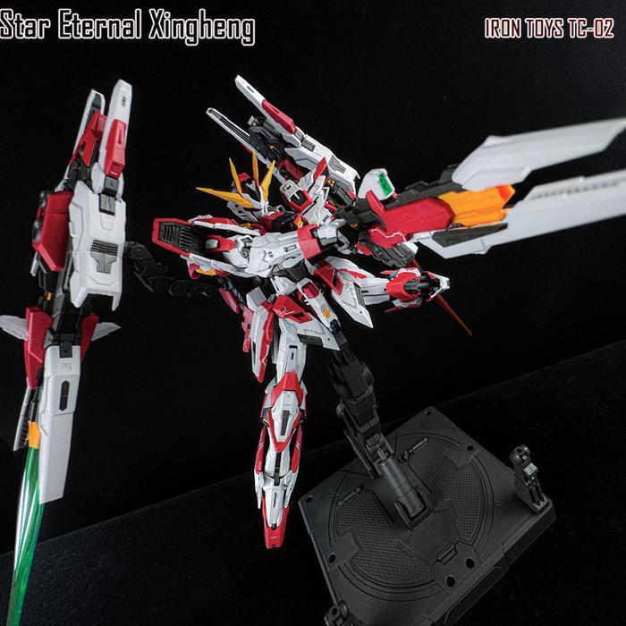 SALE MAINAN ACTION FIGURE ANIME ROBOT GUNDAM STAR ETERNAL XINGHENG MODEL KIT LED METAL FRAME NOT