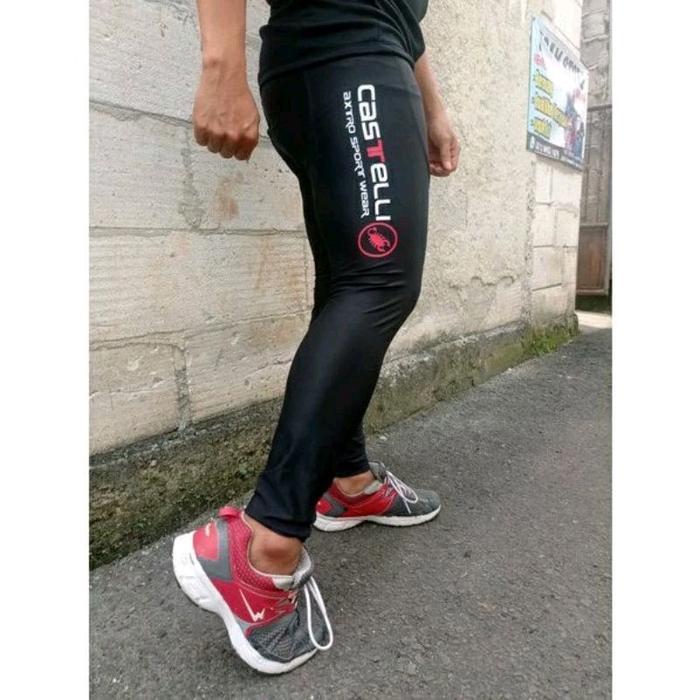 Celana Sepeda Roadbike Castelli Panjang Celana Sepeda Castelli Panjang & 3/4 Castelli Pria