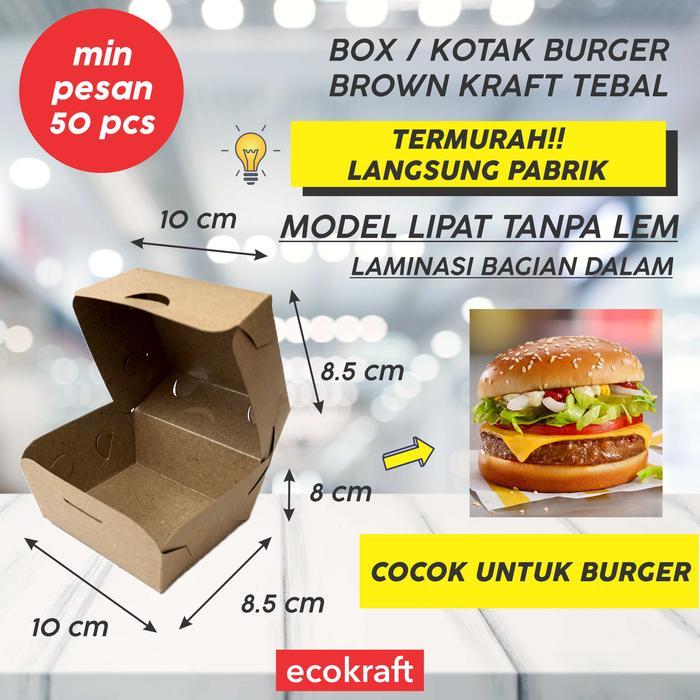 DUS BURGER / BOX BURGER / TEMPAT BURGER / KEMASAN BURGER / DIMSUM