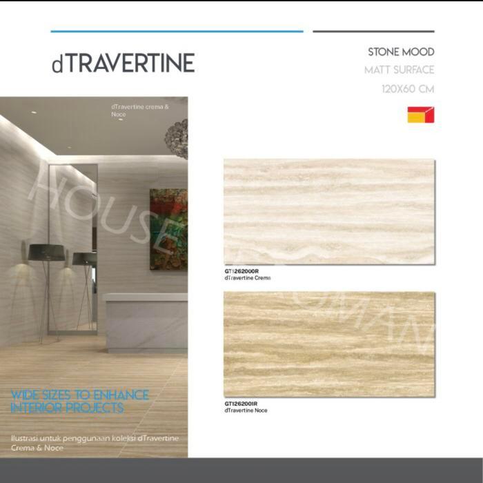 Granit 120x60/Granit Roman 60x120 Krem/dTravertine Crema BGT1262000R