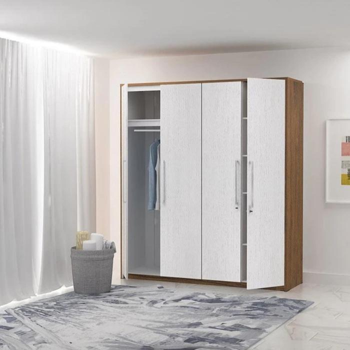 Lemari Baju 4 Pintu Modern Nimalis Lp 4015 Expo