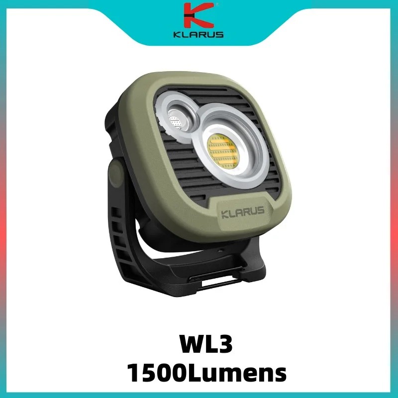 Klarus Wl3 1500Lumens Rechargeable Camping Lantern 1500Lumens 4 Color