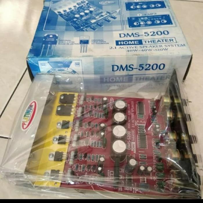Kit Speaker Aktif 2.1 Dms 5200 Platinum / Kit Dms 5200