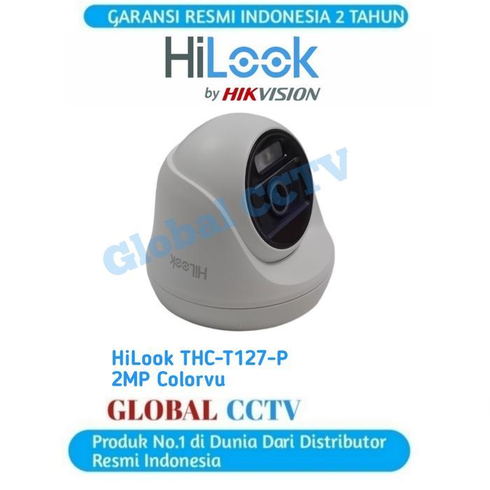 Hilook Indoor Colorvu T127P Camera Cctv Hilook 2Mp Colorvu