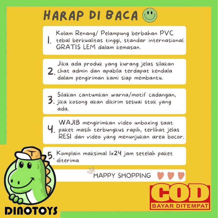 Dinotoys-BOLA PLASTIK MANDI BOLA BOLA ANAK BOLA BAYI MAINAN BOLA