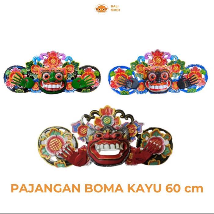 Pajangan Boma Bali - Patung Boma Bali - Dekorasi Dinding Bali - Hiasan Dinding Bali - Patung Kayu