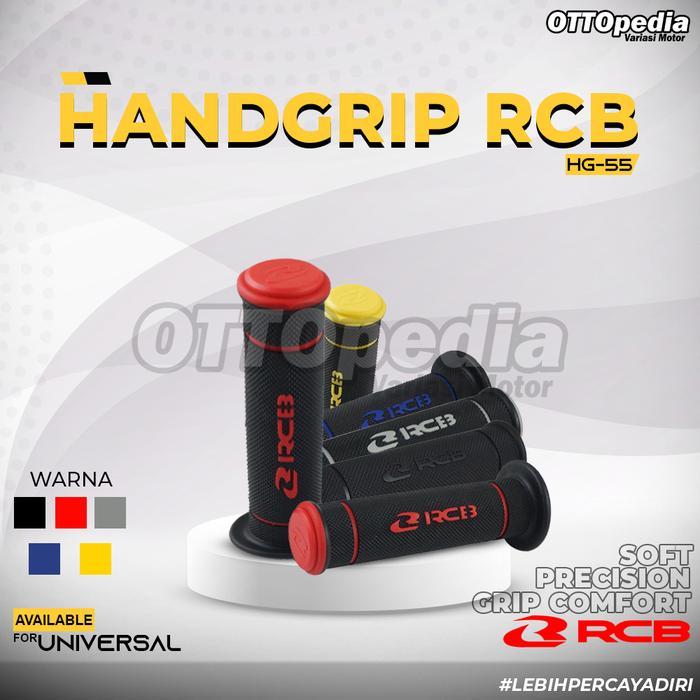 ] Handpad HandGrip Handle Grip RCB Rubber HG55 Grip Motor Racing Boy Nmax Old / Nmax New Aerox 155
