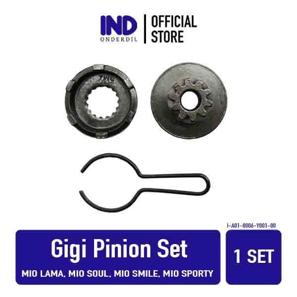 [Voucher] Gigi Pinion Set Mio Lama Smile Soul Sporty Gear Kick Starter-Stater Assy Comp Kick Driven