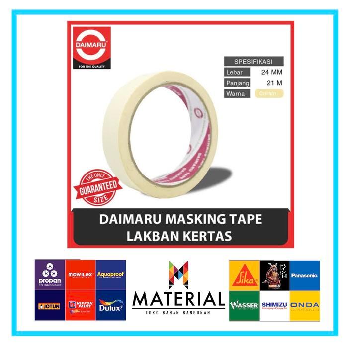 LAKBAN KERTAS DAIMARU 1 inch