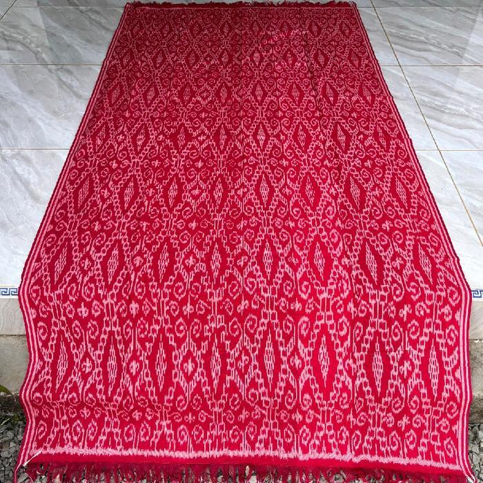 KAIN TENUN PREMIUM - KAIN TENUN JEPARA HALUSAN - KAIN TENUN BLANKET MOTIF SINTANG