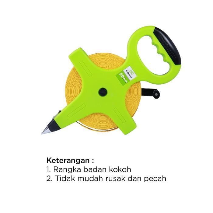 New- METERAN ROLL / GULUNG FIBER D-XPLORE