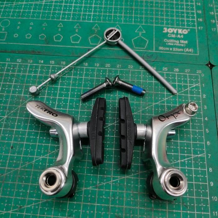 Rem Cantilever Tektro Oryx Silver 992Ag 992 Vintage Vbrake Federal Bmx Gravel Jadul Brake Canti