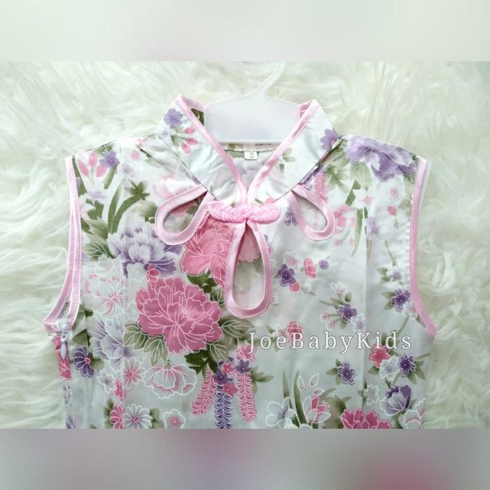 DISKON Cheongsam anak cewek Dress Cheongsam anak cewek import Baju imlek anak READY STOCK