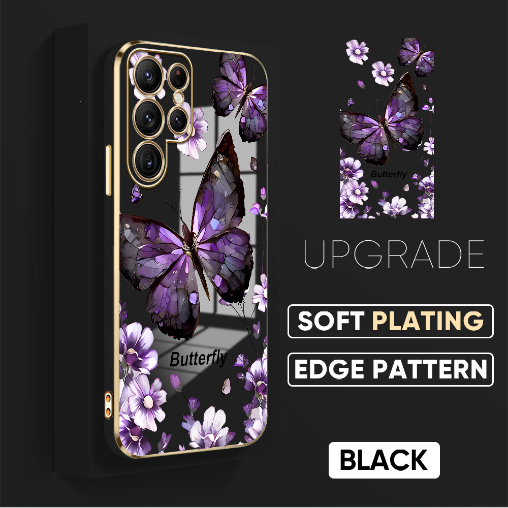 Casing Hp Untuk For Compitable With Samsung Galaxy S22 Ultra 5G Case Kesing Protect Phone A6-2903 DD