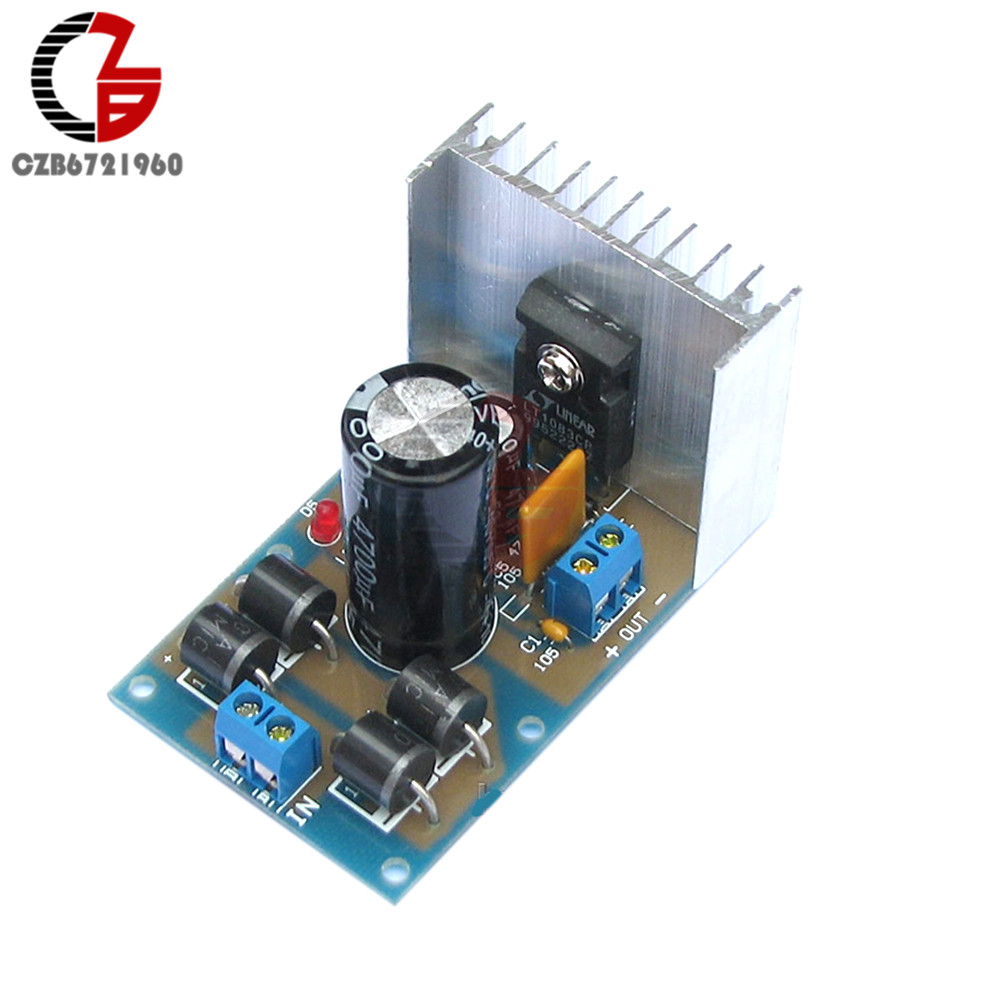 Lt1083 Post Adjustable Regulated Power Supply Ule Voltage Regulator Diy Kits For Switching Supply