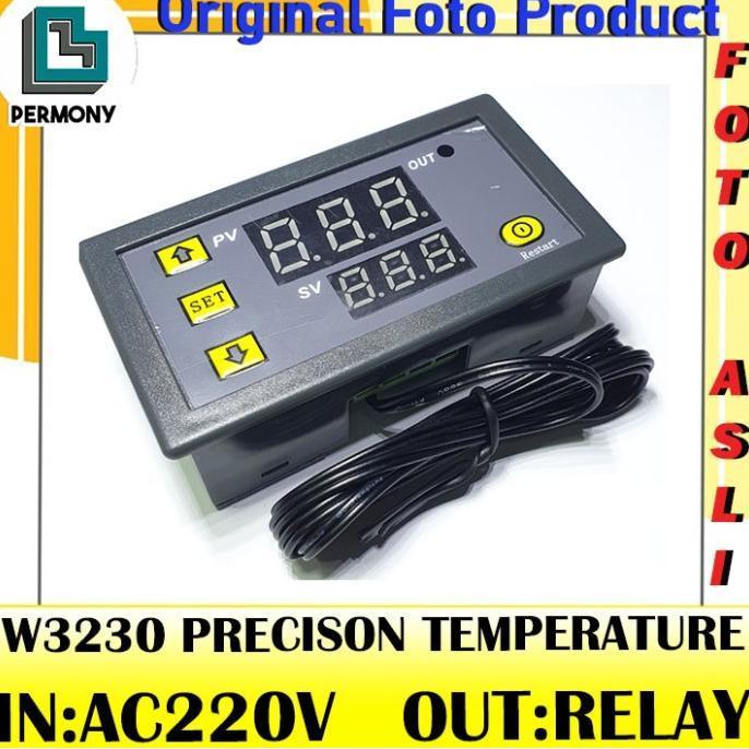 W3230 TERMOSTAT DIGITAL TEMPERATURE CONTROL HEATING COOLING THERMOSTAT
