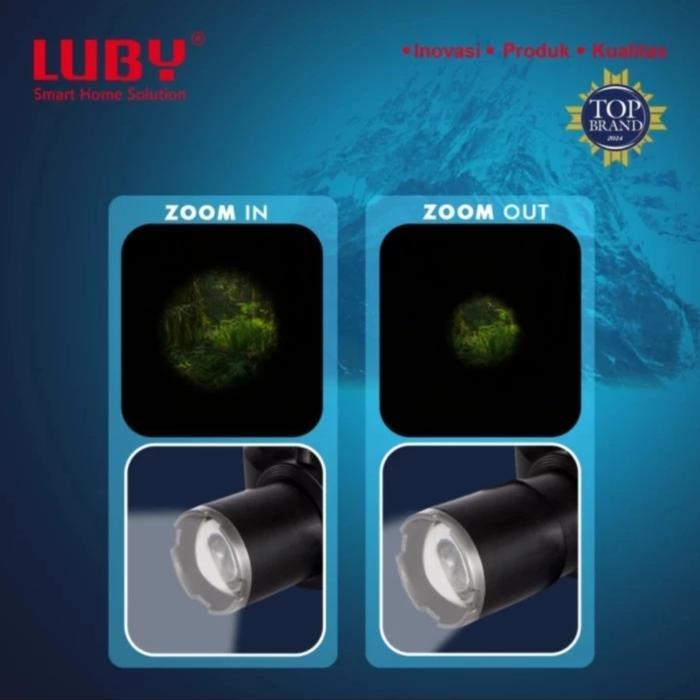 LUBY SENTER KEPALA ZOOM 50W 50 WATT L-2905NL L-2905NK PUTIH / KUNING