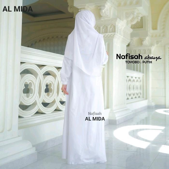 New- gamis toyobo putih manasik haji abaya XXL