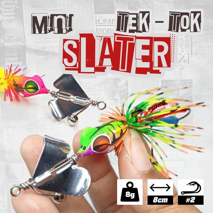 Lure Super Mini TEK Tik TOK Single Propeller Abi Lure Slater Buzzbait Berisik toman gabus haruan
