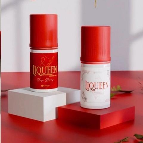 LIQUEEN V4 TOKYO BANANA STRAWBERRY GINZA FREEBASE 60ML BY BED DISTRIBUTION