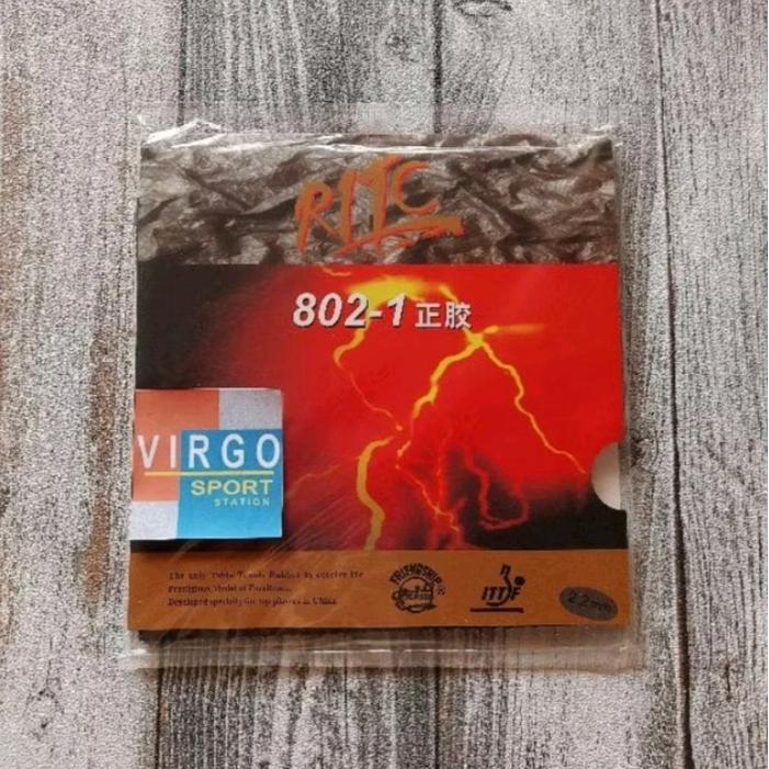 ORIGINAL Friendship RITC 802-1 bintik serang karet bat bet pingpong tenis meja 100%GINAL READY