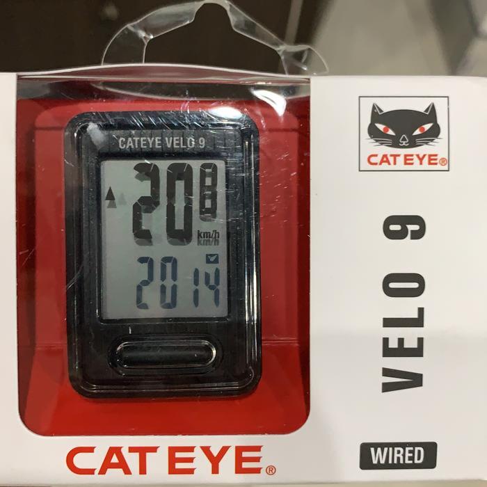 speedometer sepeda Cat Eye Velo 9
