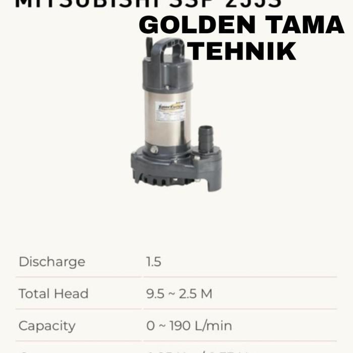 Termurah Pompa Celup Mitsubishi Ssp 255S / Submersible Pump Mitsubishi Ssp 255S / Pompa Celup 250
