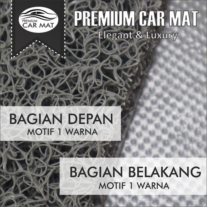 pu0i3- Karpet Lantai Mie / Karpet Mobil Motor Mie Meteran Motif 1 Warna