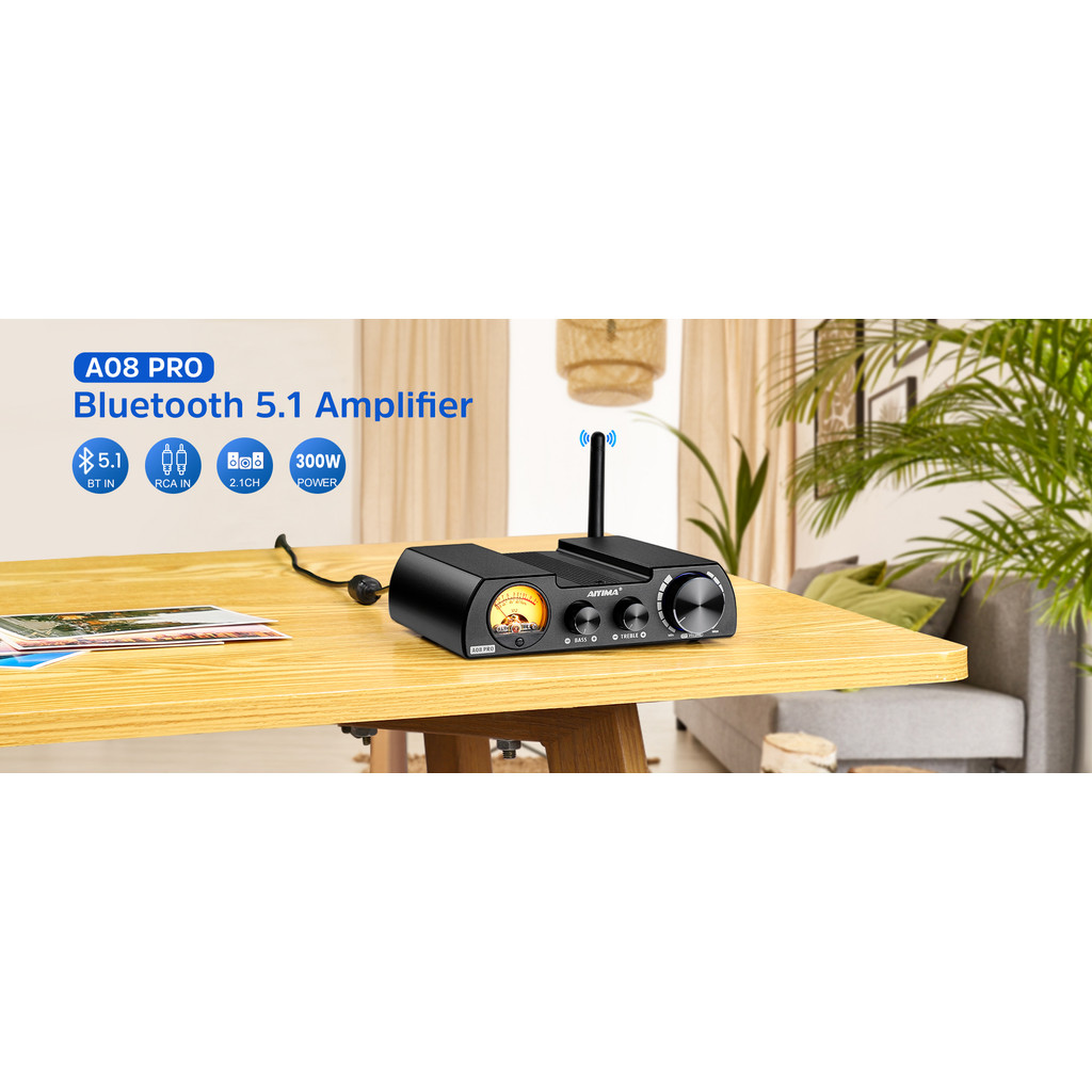 Aiyima A03 Tpa3116 Subwoofer Audio Amplifier 2.1 Sound Amplificador