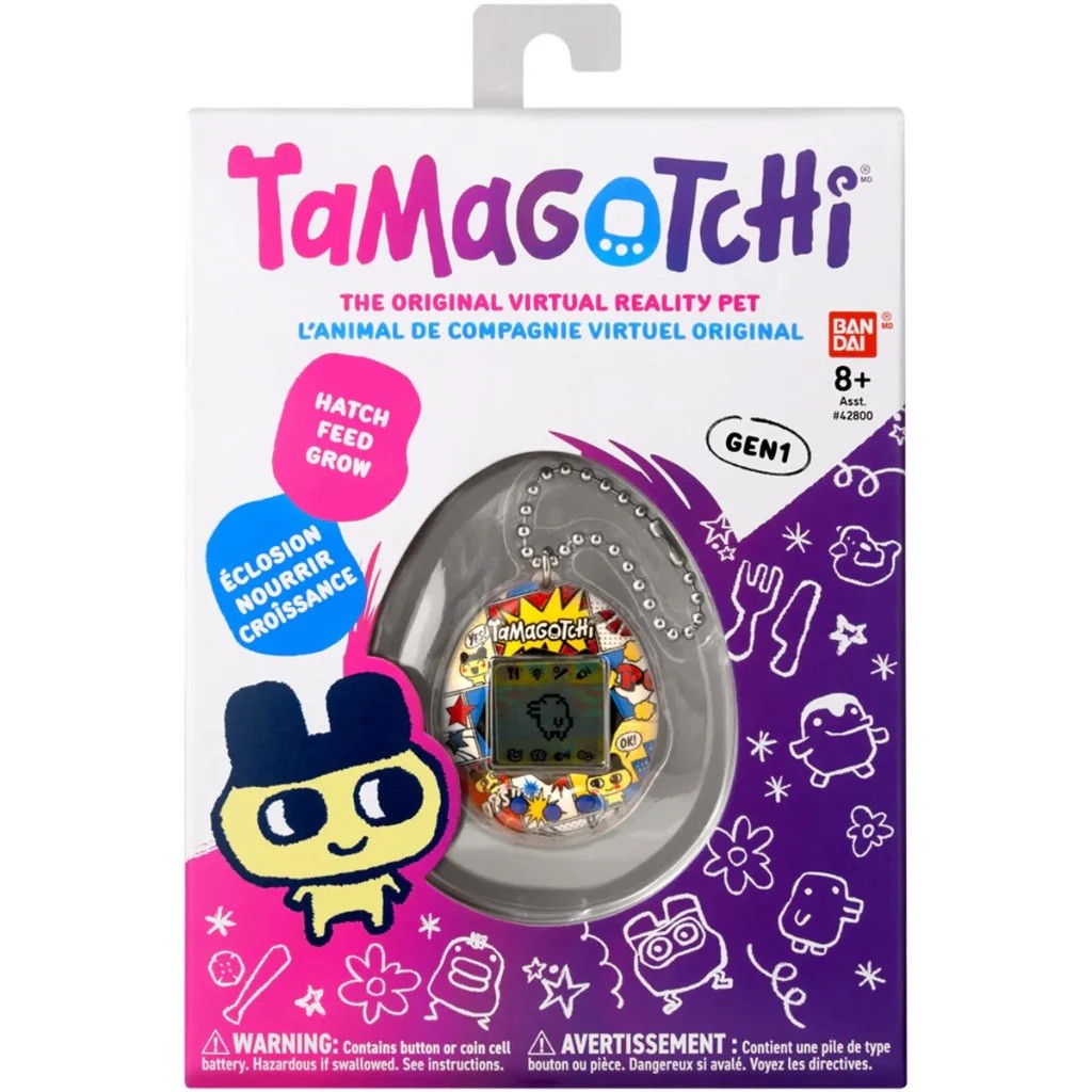 Bandai Tamagotchi Original Gen 1 - Mametchi Comic Book