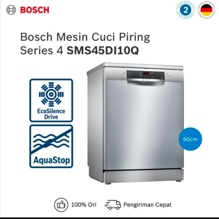 Dishwasher Bosch SMS45DI10Q - SMS 45DI10Q Seri 4 Silver