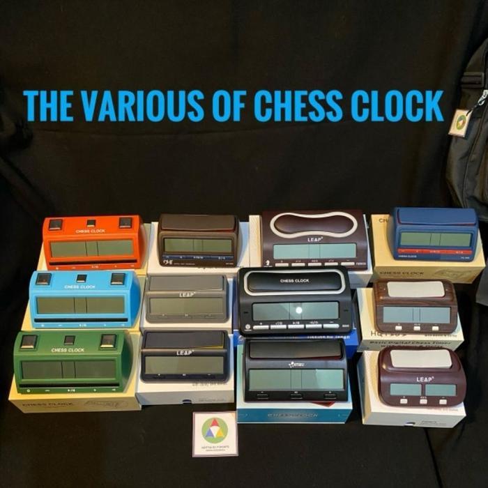 Jam Catur Chess Clock Standar PERCASI Board Games