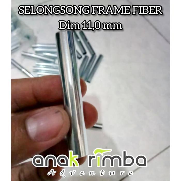 BERKUALITAS SELONGSONG FRAME FIBER 11,0 MM. CONNECTOR FRAME FIBER TENDA DOME