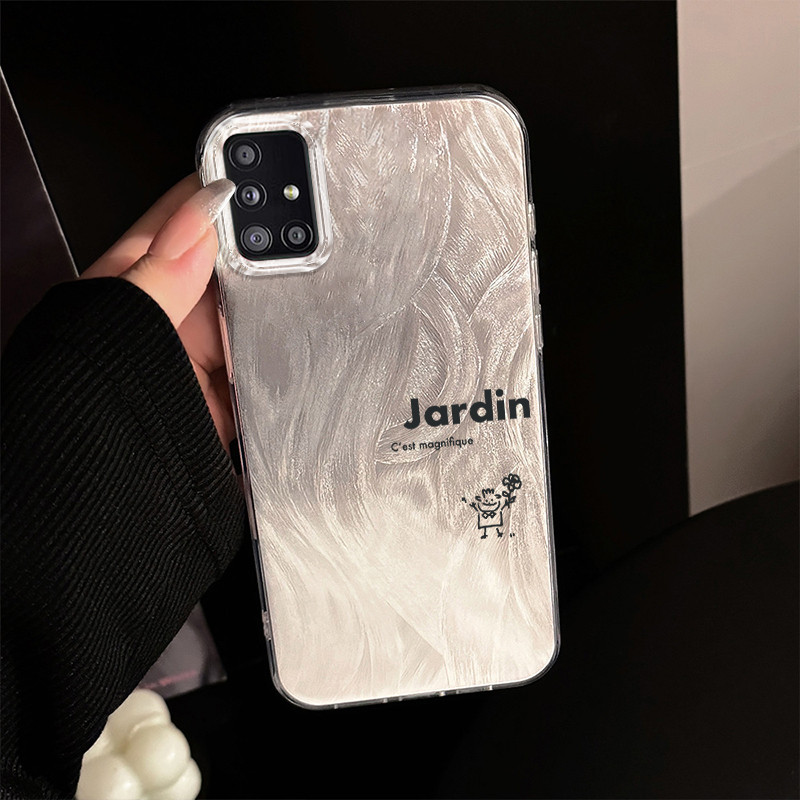 Casing Hp Samsung Galaxy A51 M40s Case Casing HP Softcase ponsel silikon tahan jatuh transparan riak