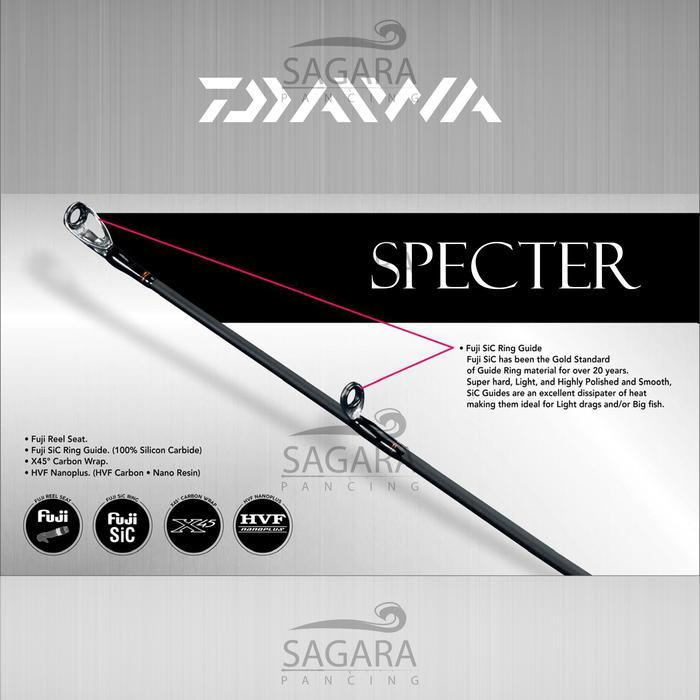 Joran Daiwa Specter Joran Slow Jigging Rod Jigging Joran Carbon Hollow