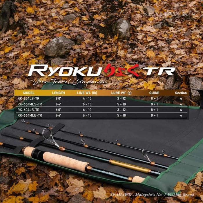 Joran Pancing Travel Rod Seahawk Ryoku