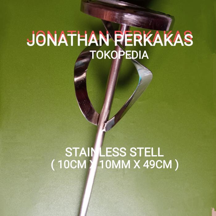 MIXER STAINLESS STELL/ MIXER MESIN BOR TANGAN STAINLESS STELL