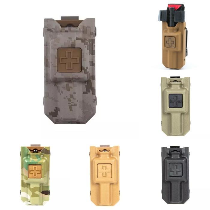 Eleven 10 Repro - Rigid Tq Tourniquet Case - Holder Pouch Belt Vest Molle Turniqet Kantong Turniket