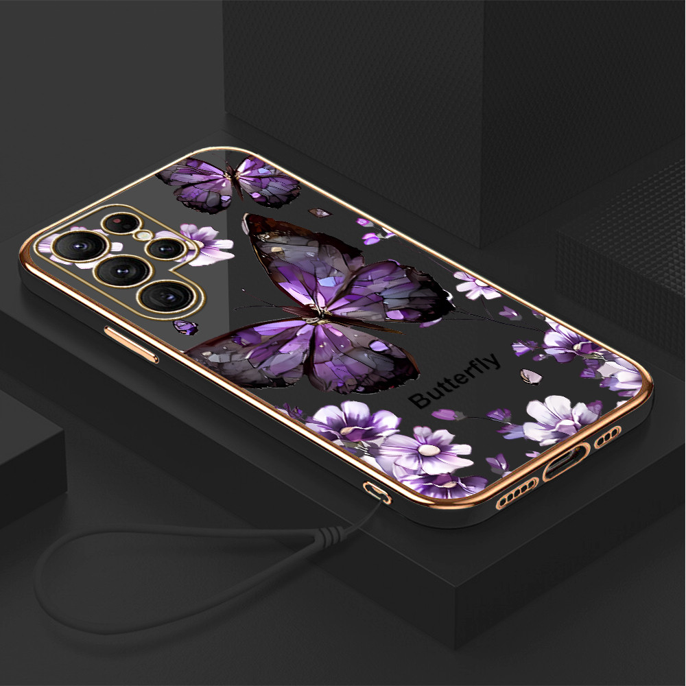 Casing Hp Untuk For Compitable With Samsung Galaxy S22 Ultra 5G Case Kesing Protect Phone A6-2903 DD