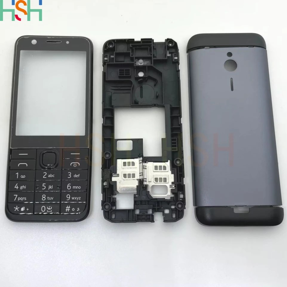 Full Housing Battery Cover Rear Case For Nokia 230 230Ds Rm-1172 Rm-1126 Housing Middle Frame