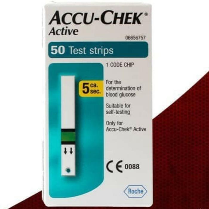 ACCU CHECK ACTIVE TEST STRIP / STRIP ACCU CHECK ISI 50 STRIP