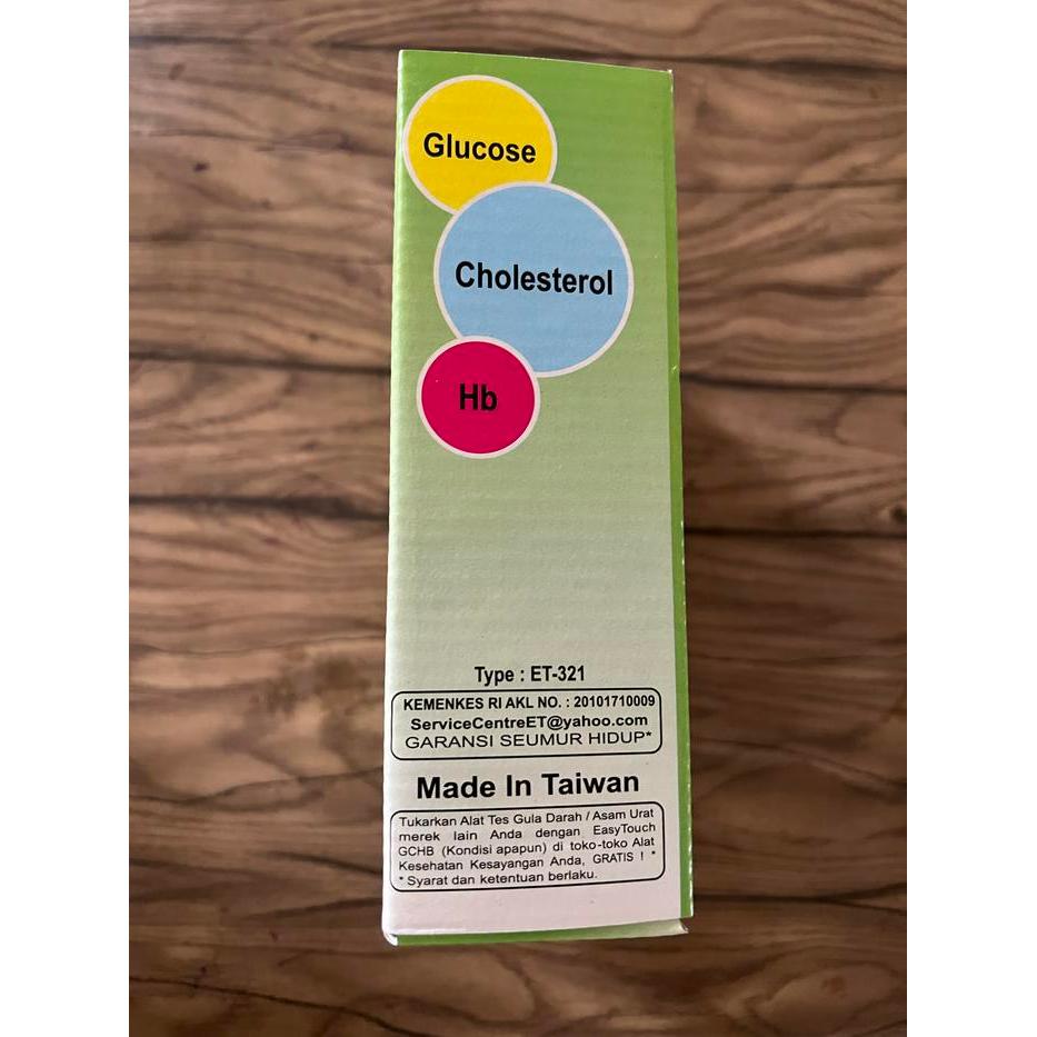 EASYTOUCH GCHB EASY TOUCH GLUCOTEST ALAT UKUR HEMOGLOBIN TES