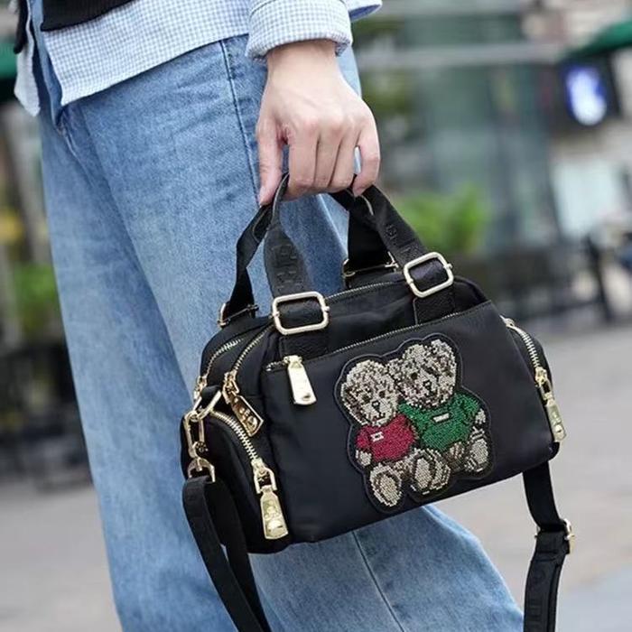 371-2 PARASUT tas multifungsi wanita bahan parasut premium tas santai wanita yang cantik elegan tas