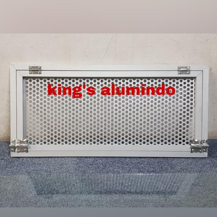 tutup gex LL 60 cm / tutup gex aluminium / tutup gex / tutup akuarium / tutup aluminium