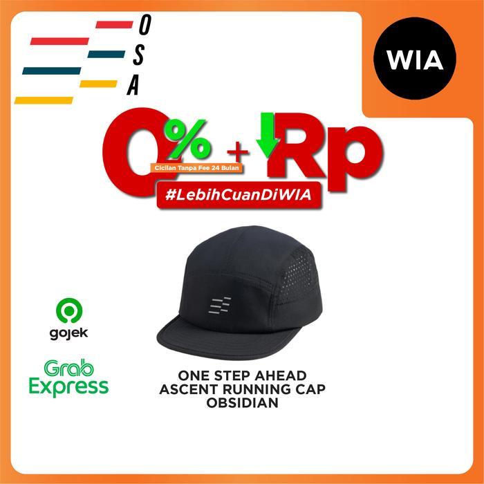 Wia One Step Ahead (Osa) Ascent Running Cap 5 - Topi Lari Olahraga Lightweight