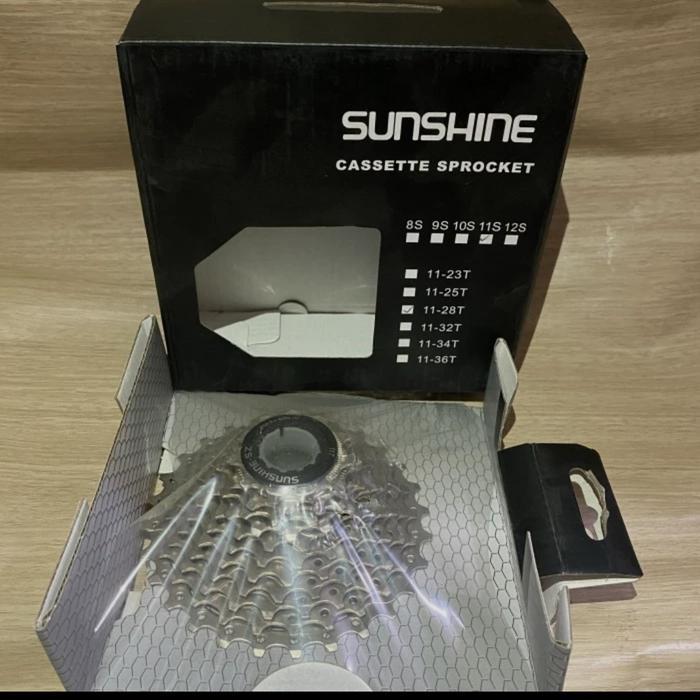 Sprocket sunshine 11 speed 11-28T cassete sprocket sepeda
