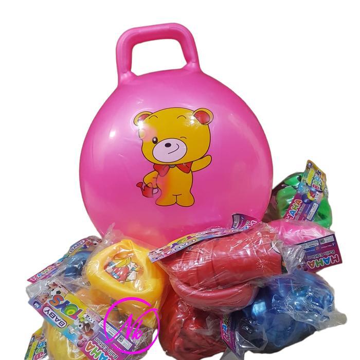 Mainan Anak Bola Karet Jumping Bola Jumbo Berkualitas - Jumping Ball Toys